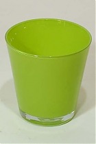 Ваза "Коннер" (стекло), D12хН11 см, светло-зеленый