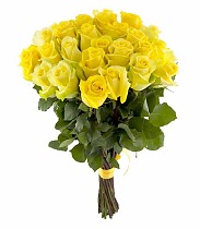 Букет из 51 желтой розы