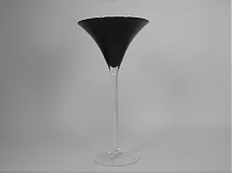 Ваза СИГМА (стекло), D24.5xH50см