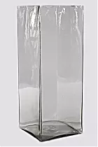 Ваза "Квадратная" (стекло), 15x15хH40cм