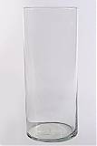 Ваза "Трубка 146" (стекло), D14.6xH35cм