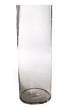 Ваза "Трубка 146" (стекло), D14.6xH40cм
