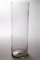 Ваза "Трубка 200" (стекло), D20хH60cм