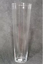 Ваза коническая (стекло), D14хH50 см