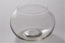 Подсвечник "Фокус" (стекло), D11.3хH8см