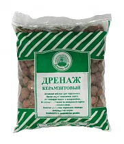 Дренаж керамзит.круп. 1л