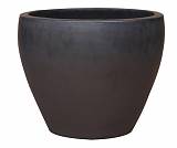 Кашпо керамическое "Star Sky" антрацит D26 H23