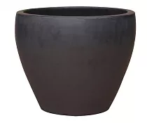 Кашпо керамическое "Star Sky" антрацит D26 H23