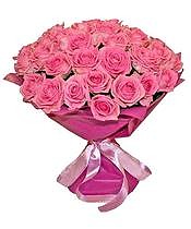 Букет из 39 розовой розы
