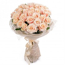 Букет из 29 чайной розы