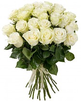 Букет из 29 белой розы