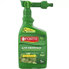 Bona Forte жидкое комплексное удобрение  "Для хвойных растений",1л