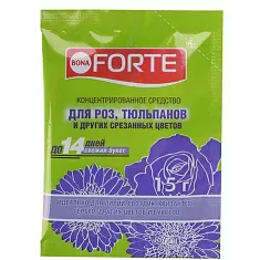 *Bona Forte Средство для свежести срез. цветов (сухое, пакетики),15гр