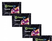Набор Oasis Floralife Универсальной подкормки для срезанных цветов, пакетик 5г (200 шт.)