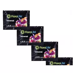 Набор Oasis Floralife Универсальной подкормки для срезанных цветов, пакетик 5г (200 шт.)