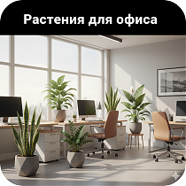 Растения для офиса 