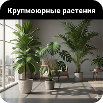 Крупномерные комнатные растения 