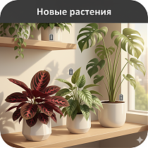 Новые растения