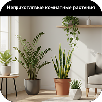 Неприхотливые растения 