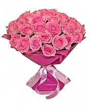 Букет из 39 розовой розы