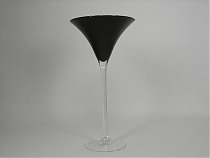 Ваза СИГМА (стекло), D24.5xH50см