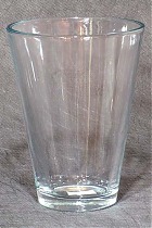Ваза "Коннер" (стекло), D13хН21 см