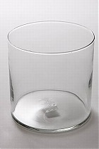 Ваза "Трубка 146" (стекло), D14.6xH15cм