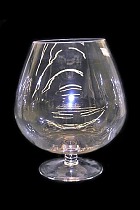 Ваза-бокал "Бренди" 12л (стекло), D29.5хH35см