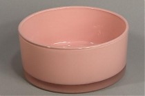 Чаша "Росс", D19xH8 см, розовый