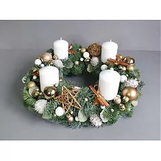 Адвентный венок 35 см